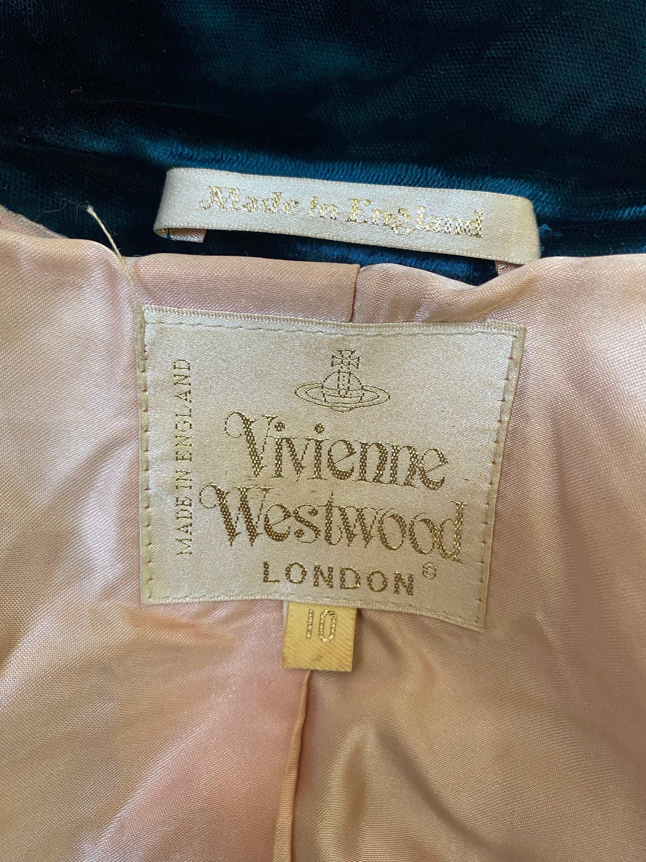 1994 'on Liberty' Vivienne Westwood Couture Velvet - Etsy