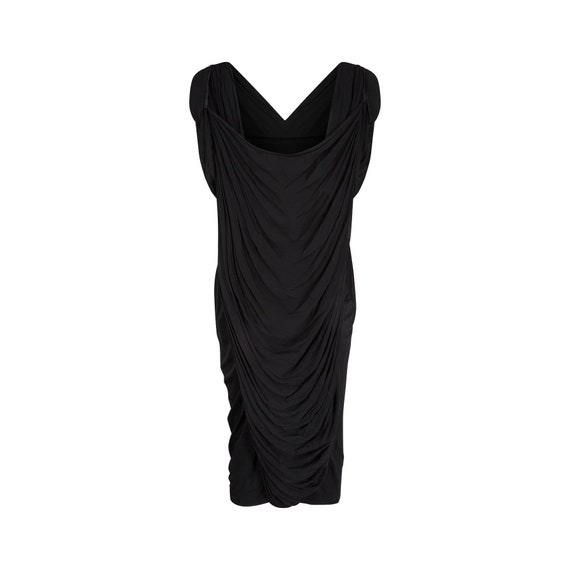 1970s Halston Black Label Couture Jersey Dress - image 2