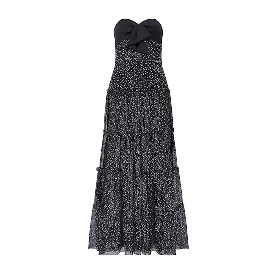 blue dress for baby girl 2010s Giorgio Armani Black Knit Dress – Style & Salvage main image 1