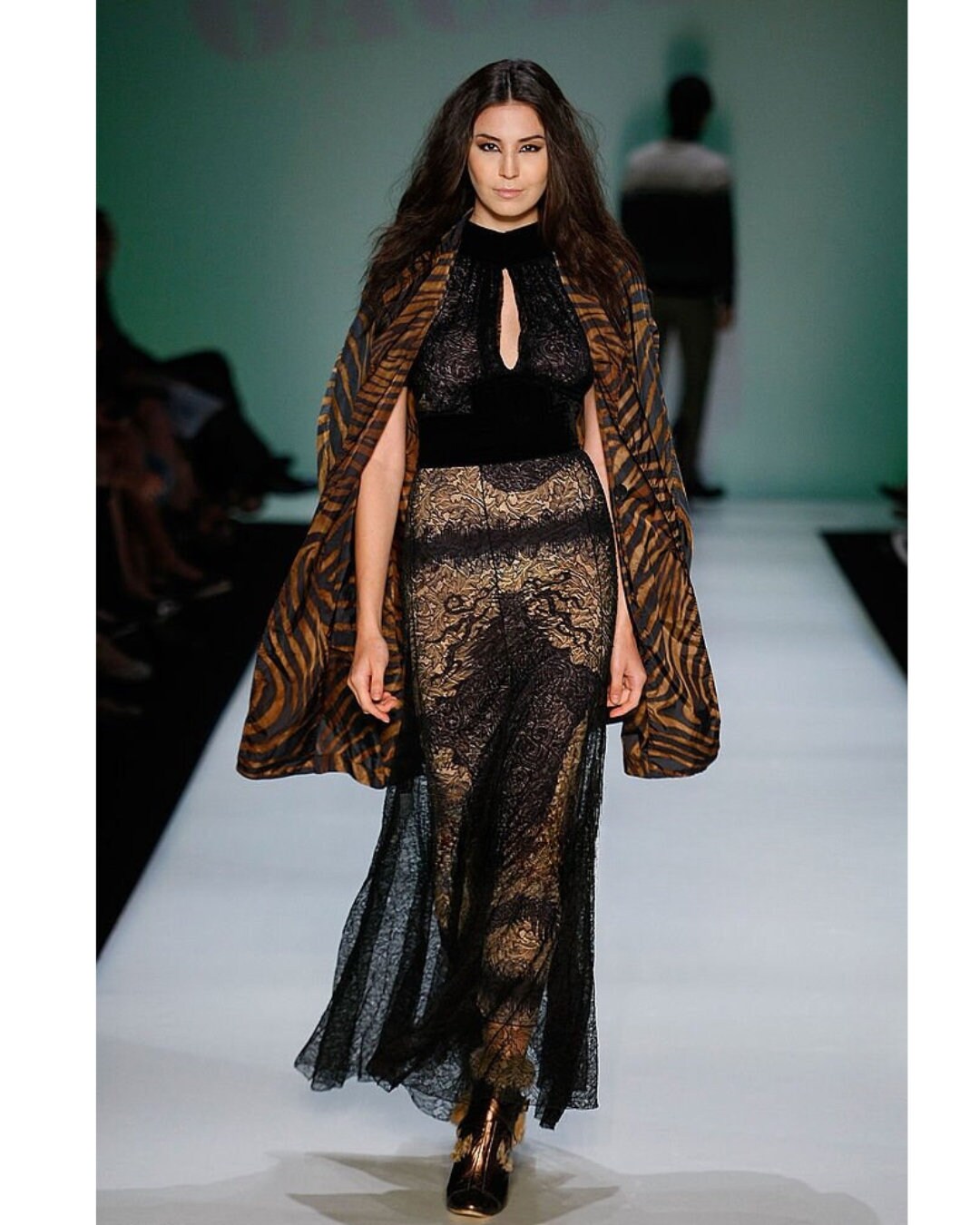 Fall 2008 Runway Jean Paul Gaultier Lace and Velvet Dress - Etsy