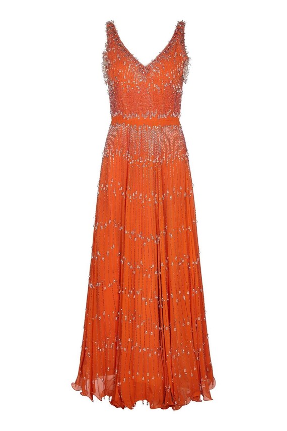 burnt orange dress uk