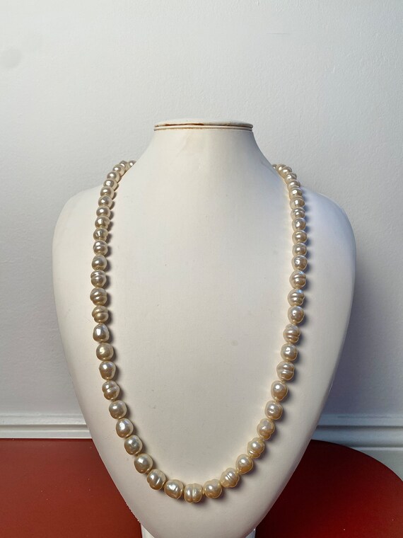 1980s Chanel Baroque Pearl Soutoir Necklace -  UK