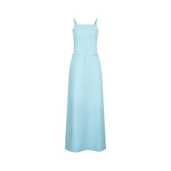 courreges blue dress Courreges Piqu Polo Mini Dress