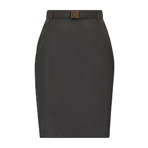 スカート Prada Dark Brown Cotton Reversible Skirt Prada Dark Brown Cotton Reversible Skirt | italist