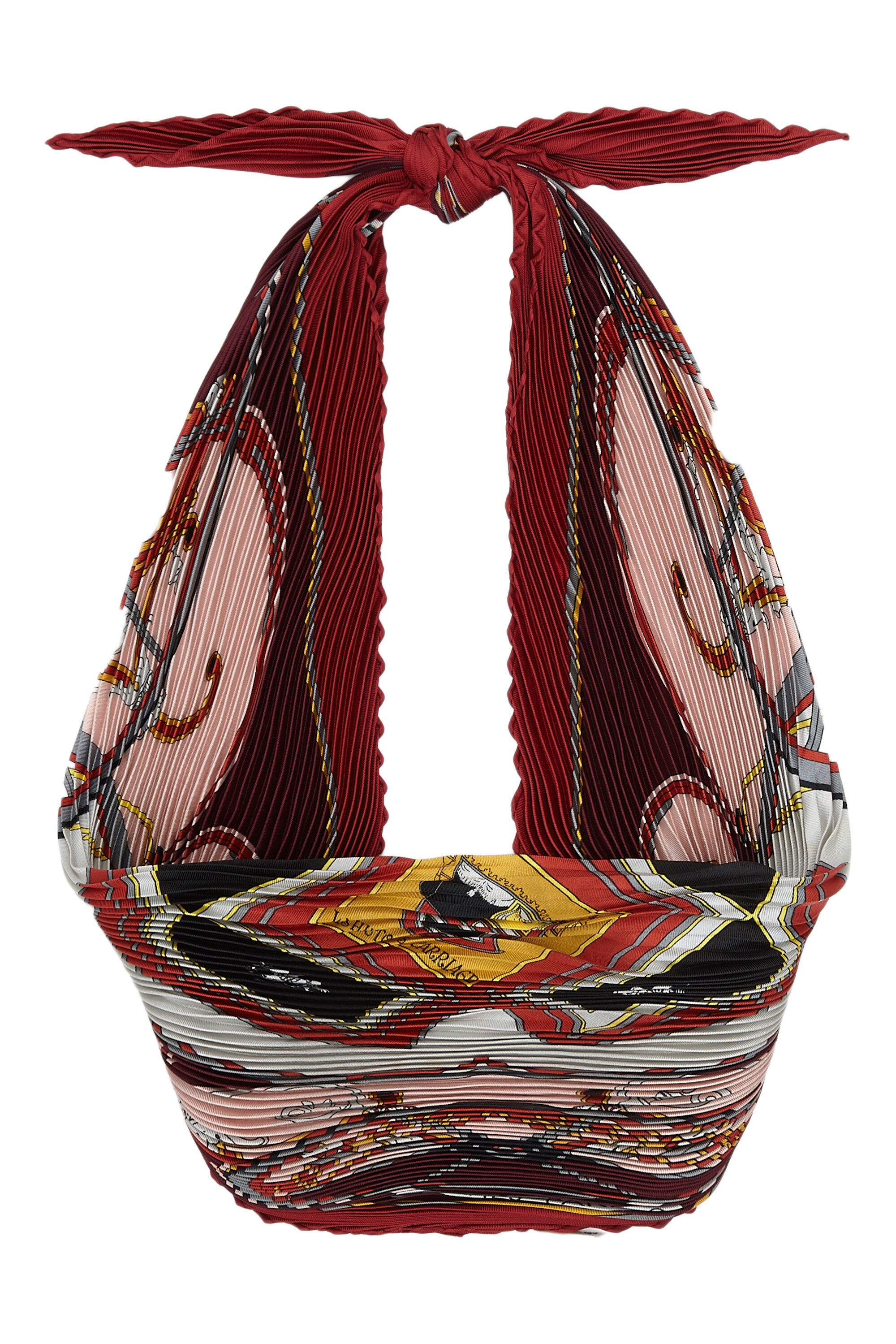 1970s Reissue 'washingtons Carriage” Hermes Pleated Silk Scarf - Etsy