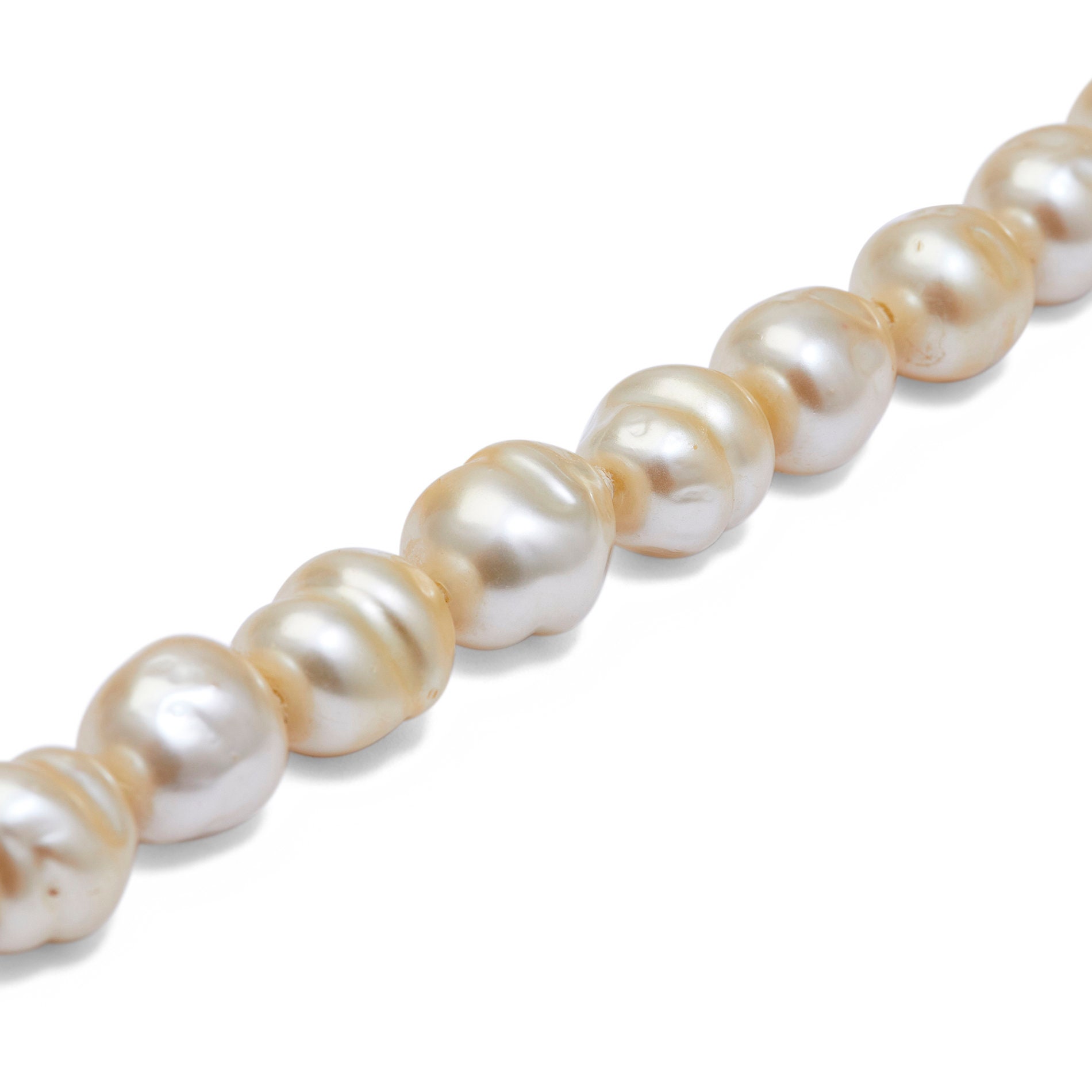 ヴィンテージレア1980 CHANEL バロックパールロングネックレス