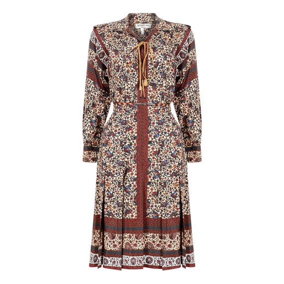 1970s Ted Lapidus Boho Dress - image 1