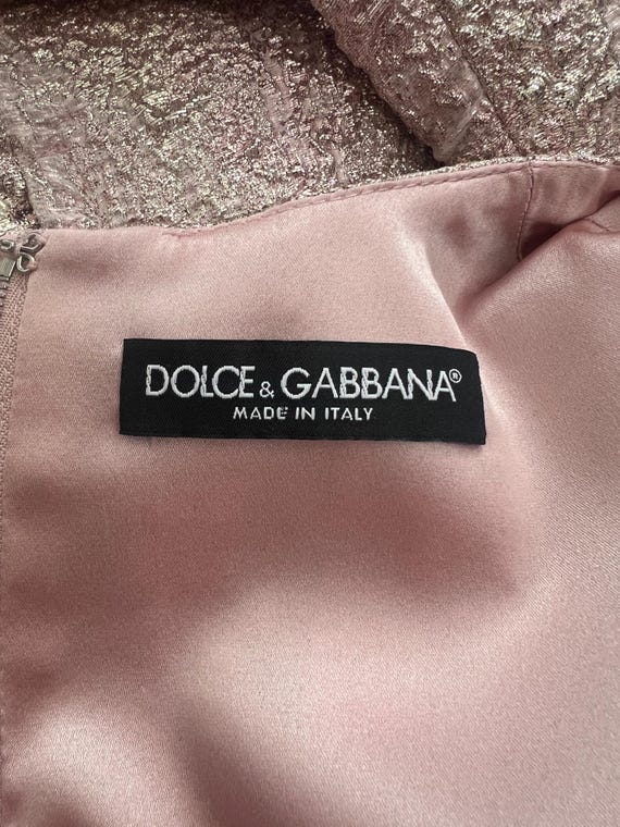 dolcegabbana feather trimmed metallic jacquard mini dress Dolce & Gabbana Feather-trimmed Lam Minidress