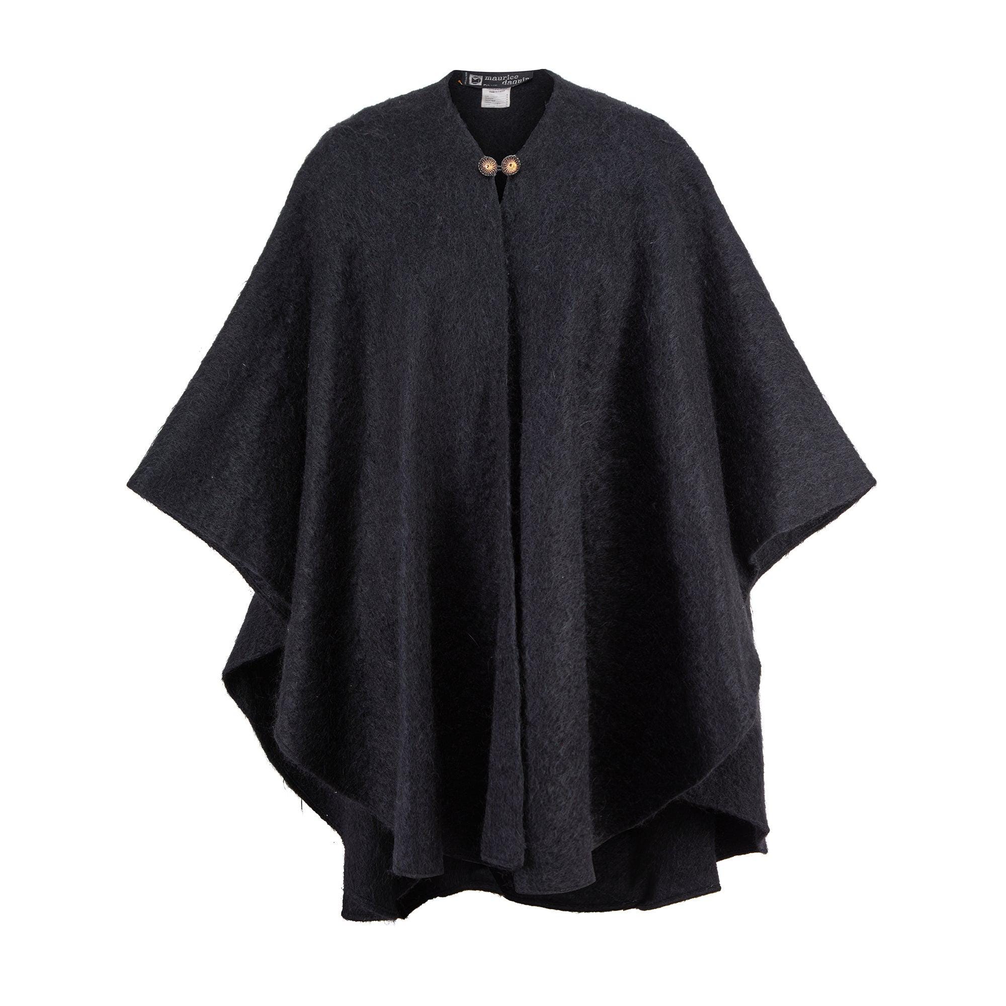 ルネ　ブラック ケープコート ZARA ポンチョコート ケープコート ブラック Mサイズ 9号 11号