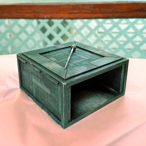 Dune Gom Jabbar Poison Needle Pain Box Prop 3D printed cosplay prop set