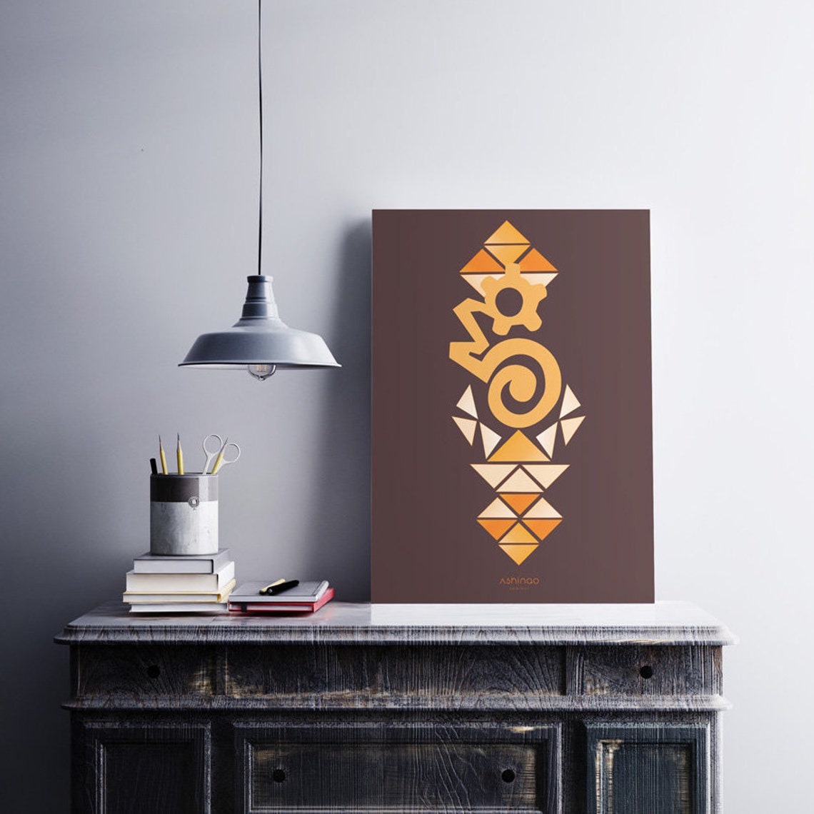 Ashinao Contemporary African, Wall Decor Etsy Norway