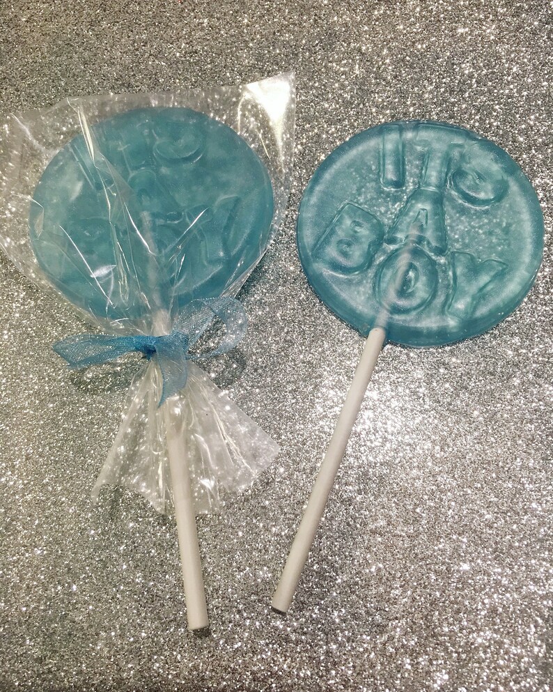 Set Of 10 Lollipop Soaps Boy Baby Shower Soaps It S A Etsy