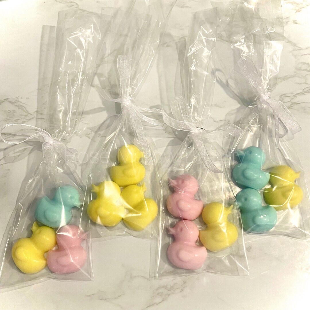 Ducky Soap | Blue, Pink, Yellow Duck Baby Shower Favors | Rubber Duck ...