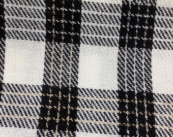 Black and white plaid  vintage