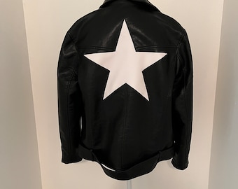 Star Moto Jacket ladies  vegan leather
