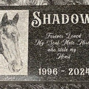 Custom Granite Memorial Marker