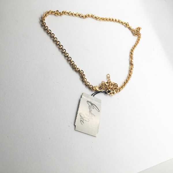 Eisenberg Ice Gold 16 “ Necklace. New Old Stock