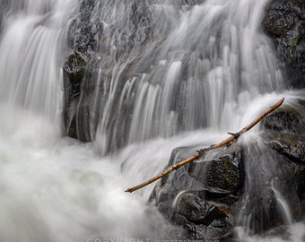 Steadfast / landscape color photograph, fine art, wall art, landscape photo, color photography, waterfall art, waterfall photo