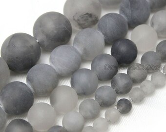 Matte Gray and Black Crystals Beads, Matte Round Crytsals Beads,Loose Gray Crystals Beads,Wholesale Crystals Beads 4mm 6mm 8mm 10mm 12mm