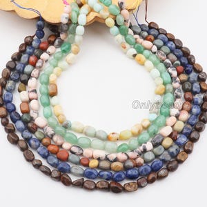 6-8 mm Bronzit,Blau-Venen,Pink Zebra,Meer Stein,Amazonit,Aventurin Gesmtone Perlen Stränge,Schmuckherstellung