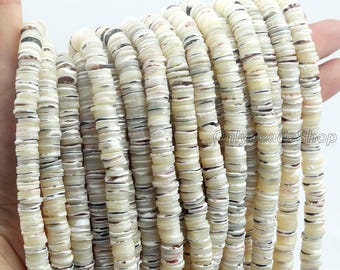 9mm Flat Creamy White Shell Beads,Loose Chip Shell Beads Supply,Smooth Spacer Beads,Shell Heishi Beads,DIY Jewelry,Wholesale Shell-XBK035-1