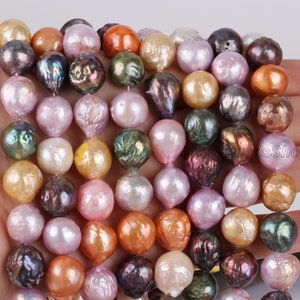 10-12mm High Quality Natural Freshwater Edison Pearls,Loose Colorful Pearls Supply,Pearls for Jewelry Making,Wholesale,DIY Jewelry-ADS006-1