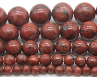 Sasame Red Gemstone Beads,Dark Red Gemstone,Healing Gemstone,Smooth Round Red Gemstone,Wholesale Gemstone,DIY Jewelry-4mm 6mm 8mm 10mm,12mm