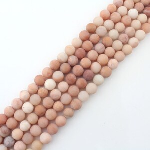 Matte Deep Pink Aventurine Gemstone Beads,Wholesale Loose Round Frosted Beads,Semi Precious Stone,Matte Pink Gemstone Supply-4/6/8/10/12mm