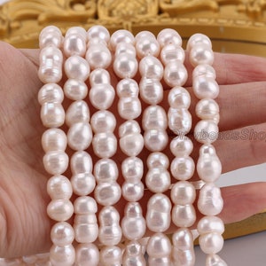8-10x13-14mm Peanut Pearls,Twin Pearls,Natural Freshwater Pearls,White Pearls Strand Supply,Wholesale Pearls,Bridal Jewelry Making-AG002-2