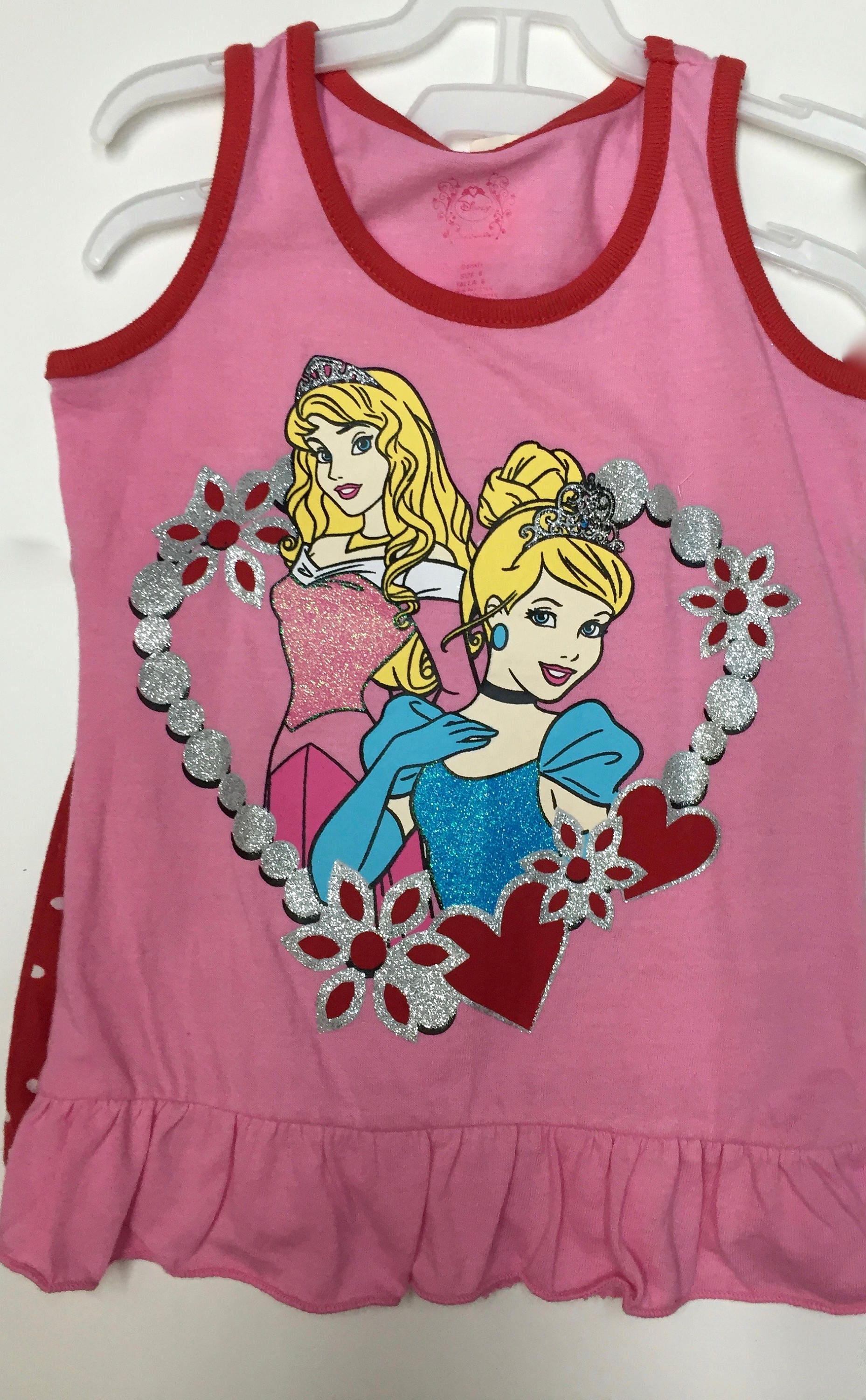 Baby Girls Disney Princess Outfit Disney Princess Clothing Etsy