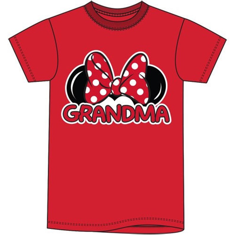 DISNEY GRANDMA SHIRT Disney Shirts for Grandma Disney Etsy
