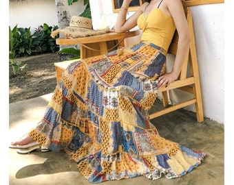hippie skirt outfit