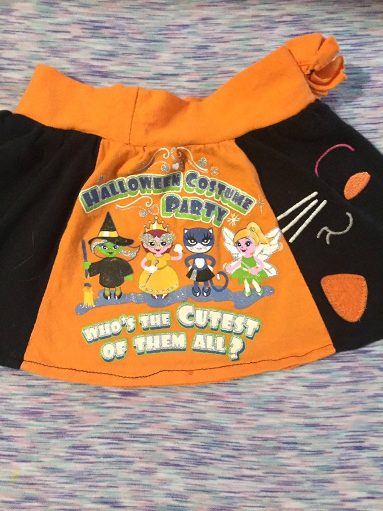 Girls Halloween Skirt/ Girls Skirt/ Toddlers Skirt/ Skater - Etsy Italia