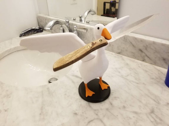 Horrible goose glasses holder by Billiam, Download free STL model