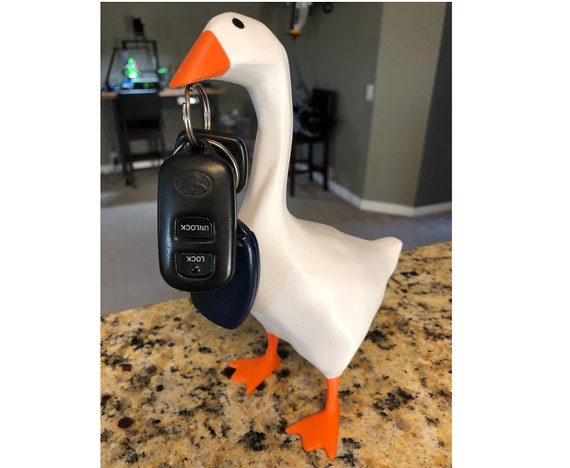 Untitled Goose Game Key Holder figurine statue model with magnet