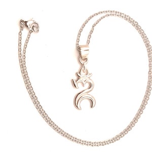 Om Pendant - 925 Sterling Silver