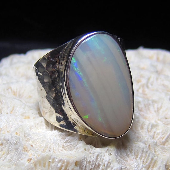Australian Opal Ladies Ring - US8