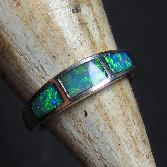 Australian Opal Ring - US4 1/4