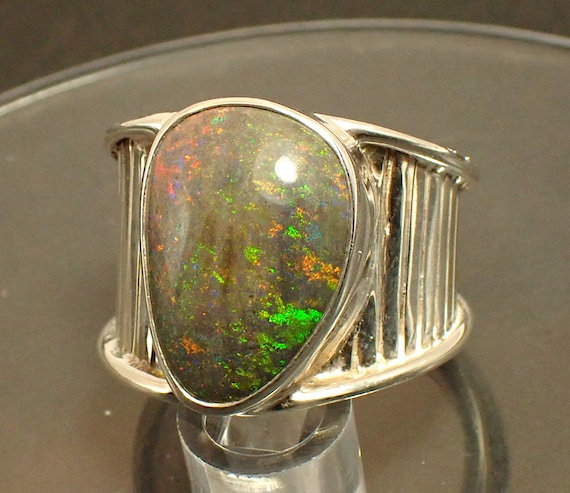 Australian  Opal Ring - 6.14ct