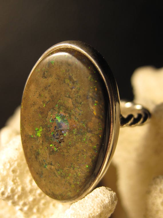 Australian  Opal Ring - 9.6ct