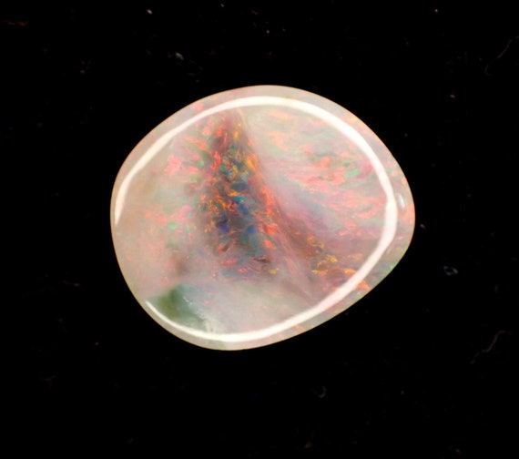 3.25ct Extremely Rare Andamooka Black Opal