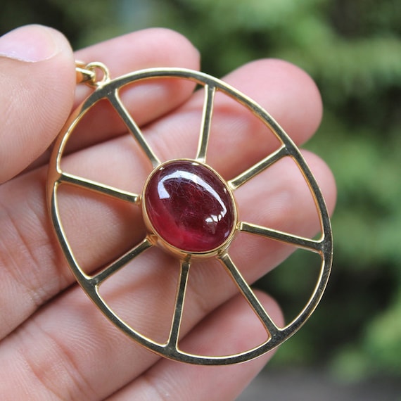 Natural Ruby Pendant