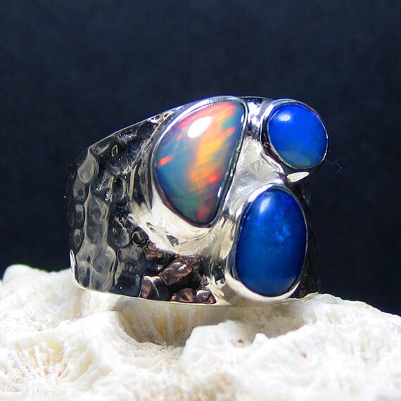 Australian Opal Ladies Ring - LMJ480