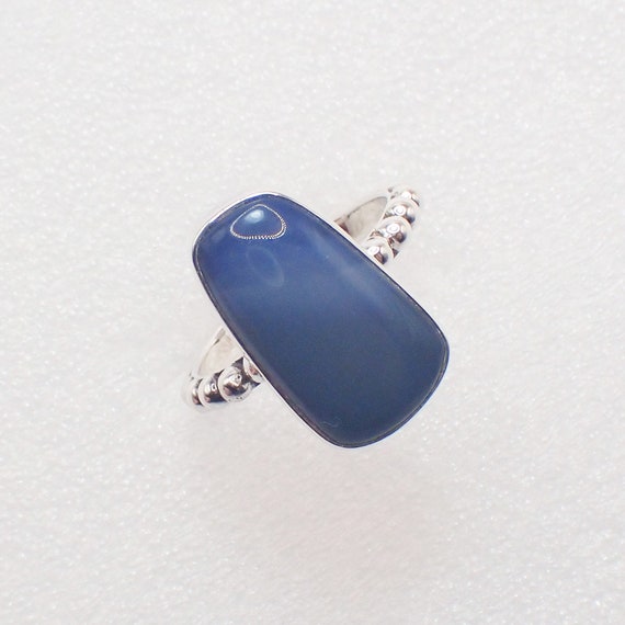 Australian Blue Opal Ladies Ring - LMJ328