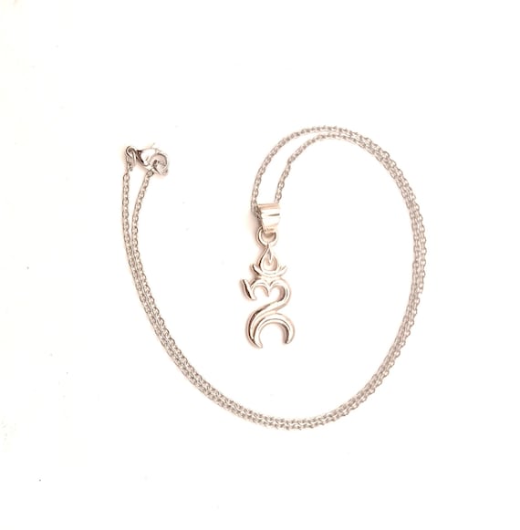 Om Pendant - 925 Sterling Silver