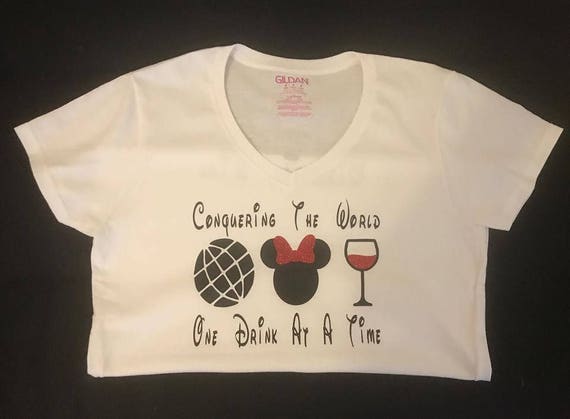 disney drinking around the world shirt