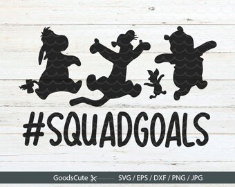 Squad goals svg | Etsy