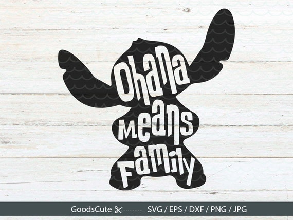 Ohana Means Family SVG Disney Inspired Lilo and Stitch SVG ...