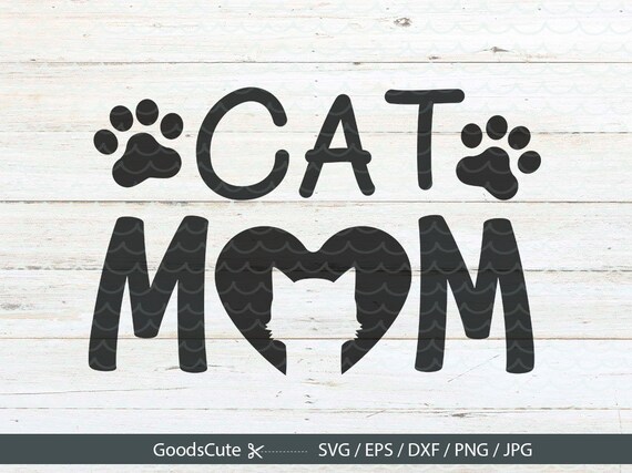Download Cat Mom SVG Mom life SVG Mom SVG Paw svg Fur Baby svg Dog ...