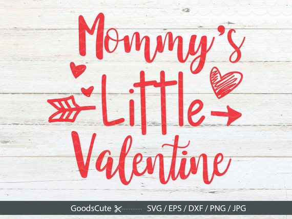Download Mommy's Little Valentine SVG Valentine's Day Love | Etsy
